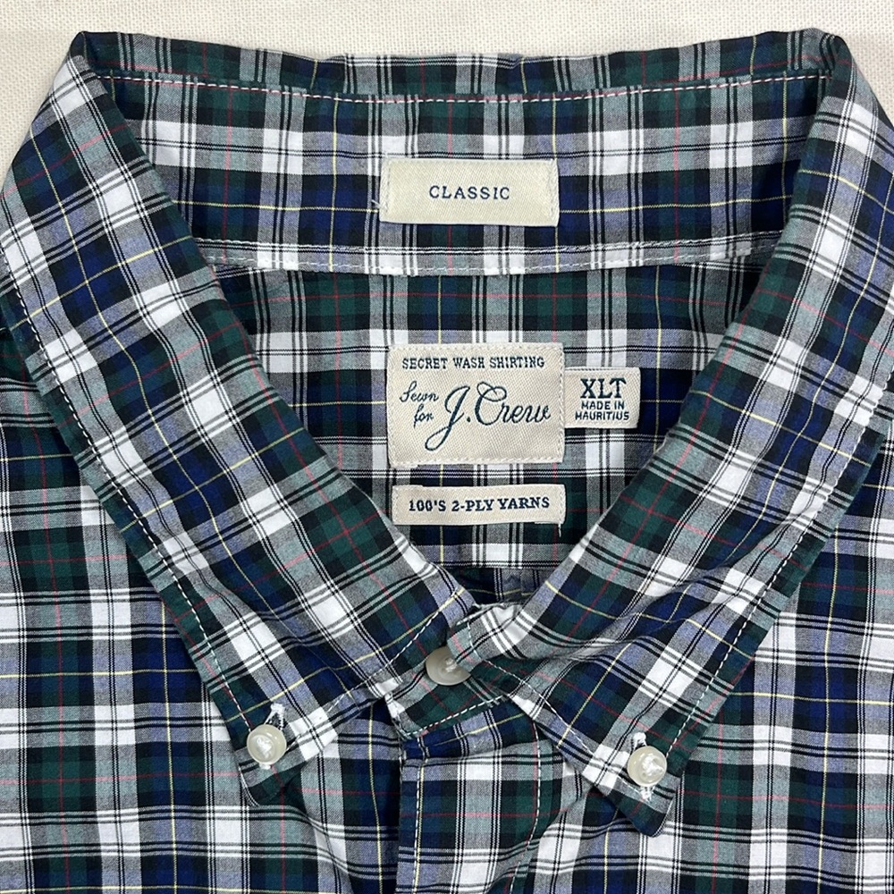 J. Crew Secret Wash Classic Fit TALL